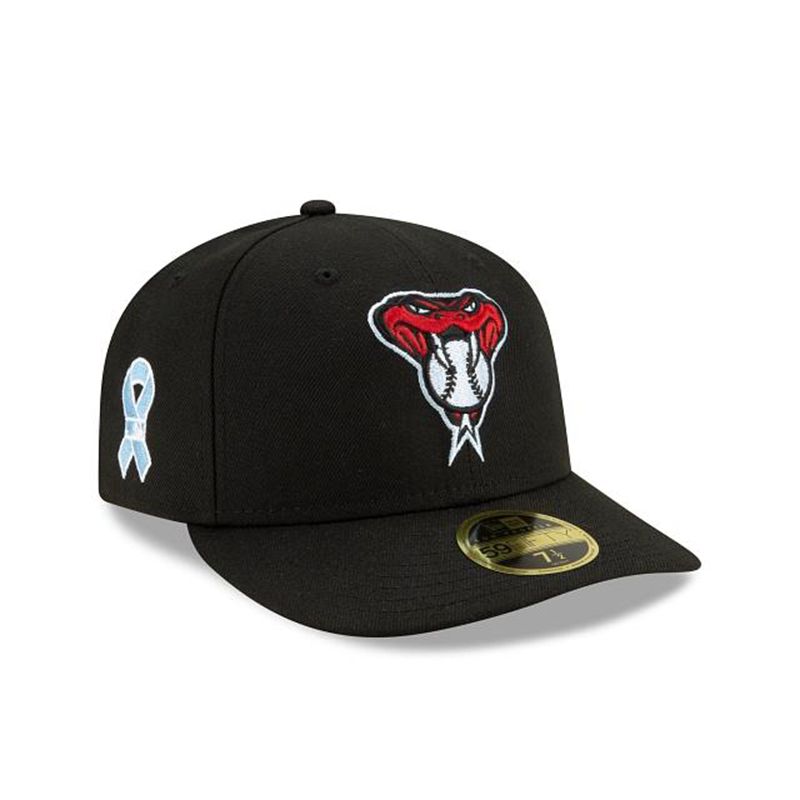 MLB Arizona Diamondbacks Father's Day Low Profile 59Fifty Fitted (XVK7872) - Black New Era Caps